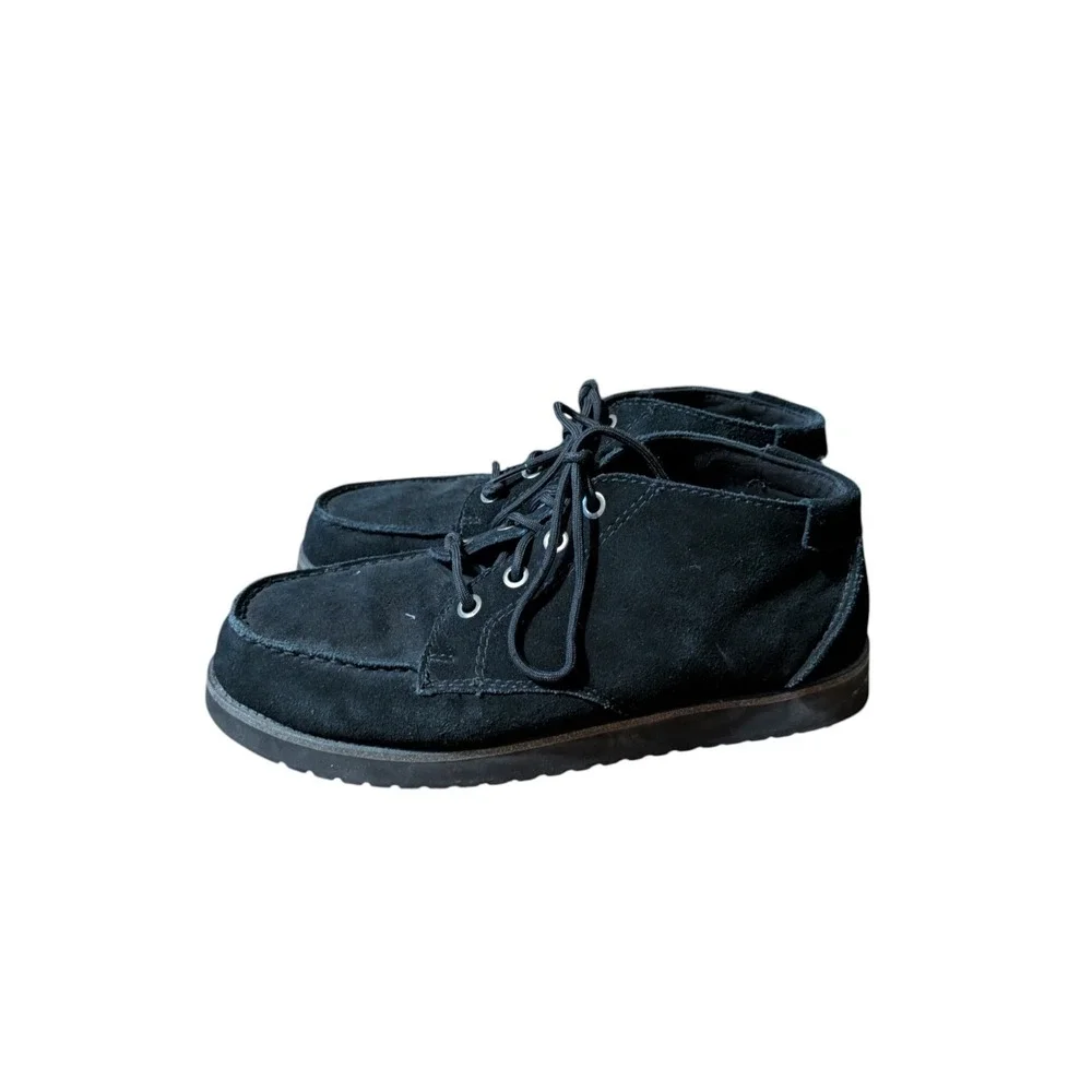 Koolaburra By UGG Kiran Black Suede Chukka Boots 1105990 Men Size 12